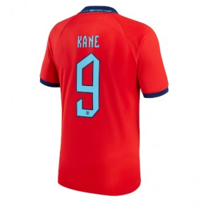 England Harry Kane #9 Replika Udebanetrøje VM 2022 Kortærmet